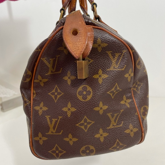 🎁Louis Vuitton🎁Speedy 25 Brown Monogram Canvas Tote. Firm price 👌 - Picture 6 of 14